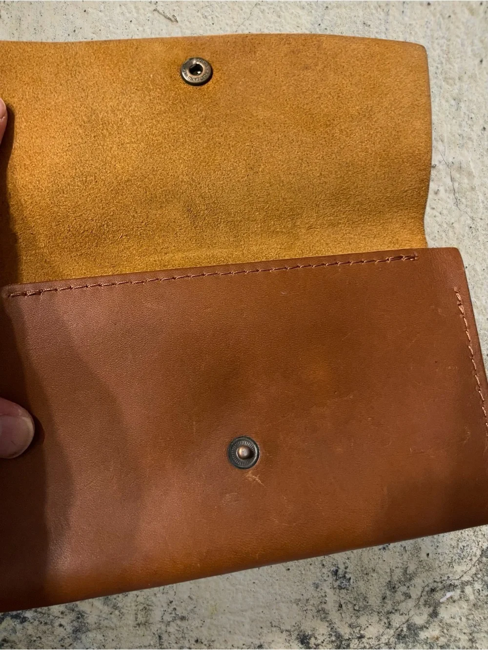 Portland Leather Rancher Wallet - Honey
